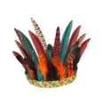 thumbnail image 1 of Diadema de Plumas Sunnimix Accesorios de decoración de disfraces, 1 of 8