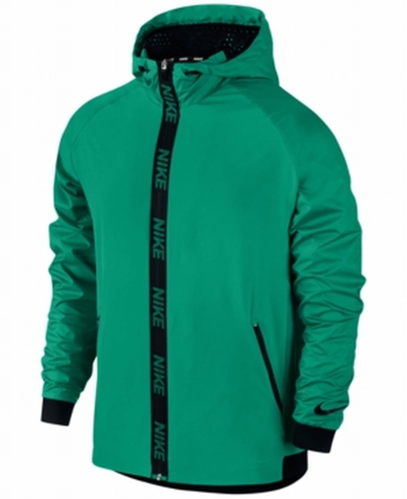 Nike Nike NEW Green Mens Size Large L DriFit Hooded Windbreaker