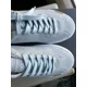 thumbnail image 2 of Men’s New Balance Blue On Blue Suede Sneakers Blue Laces Sz 8.5 Rare Shoe!, 2 of 6