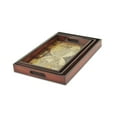 thumbnail image 5 of Set Of 3 Vintage Map And Wood Veneer Topped Storage Trays, 5 of 6