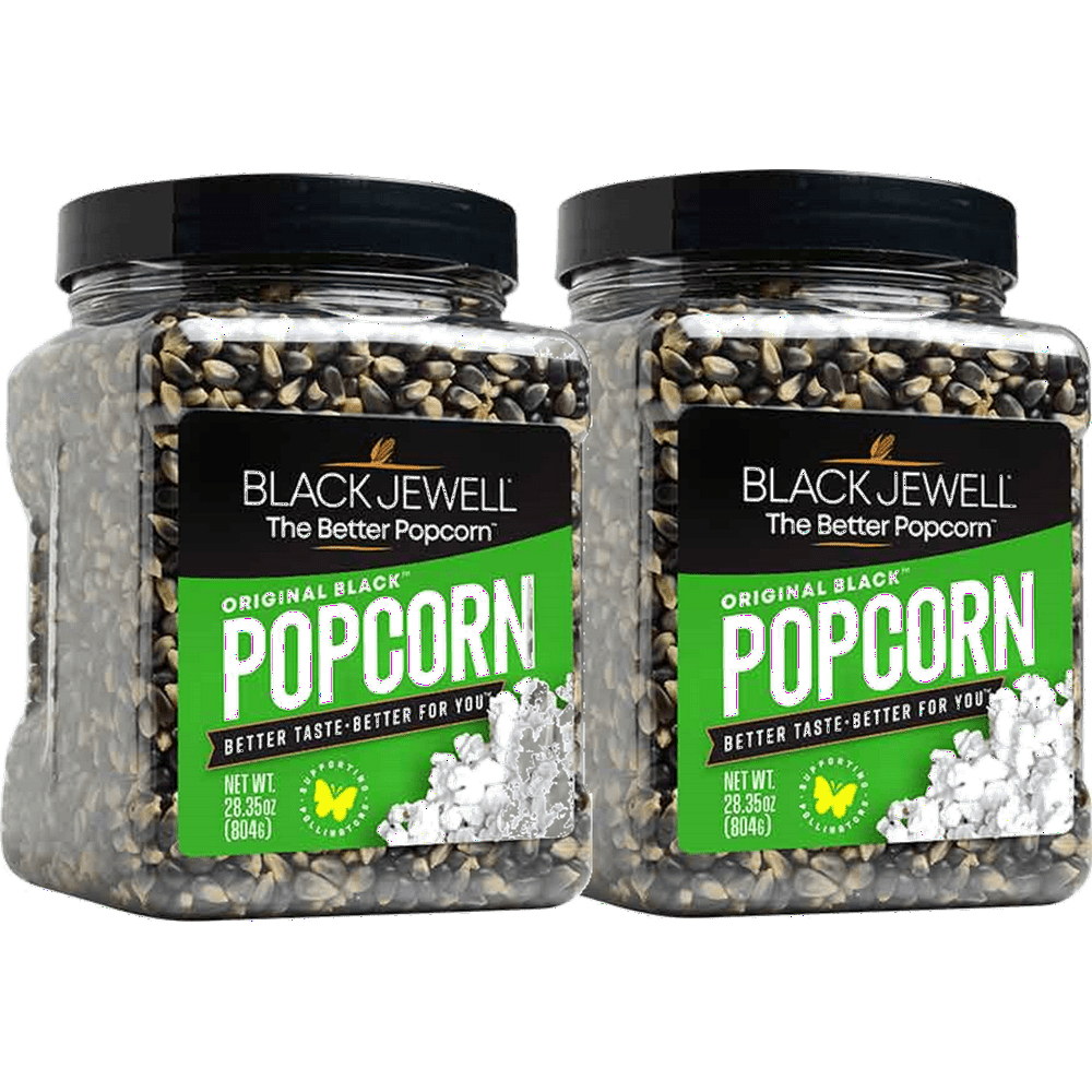 Black Jewell Gourmet Original Black Popcorn Kernels, 2Pack 28.35 oz