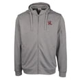 thumbnail image 2 of Unisex Cutter & Buck Gray Frisco RoughRiders Clique Lift Eco Performance Full-Zip Hoodie, 2 of 3