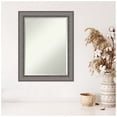 thumbnail image 6 of Amanti Art Burnished Concrete Beveled Wood Wall Mirror 28.5 x 22.5 in., 6 of 10