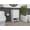 28#White, variant on DUOSONG Black Wengue Rectangle Bathroom Vanity Black Particle Board Bath & Faucets Bathroom Vanities