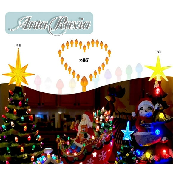 Ceramic Christmas Tree Replacement Lights