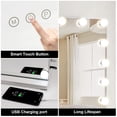 thumbnail image 4 of CONGUILIAO Vanity Mirror with Lights Hollywood Makeup Mirror, Large Vanity Lighted Mirror, Hollywood Mirror with 3 Color Modes, 4 of 9