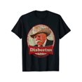 thumbnail image 1 of T-shirt for men funny shirts Retro Diabetes I Have Sugar Disease T-shirt 5393 Funny Men's Short Sleeve Graphic T-shirt Series Black Ar men gifts, 1 of 6