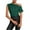 7-green sequin tops for women, variant on UPPADA Women's Plus Size Sequin Glitter Shirt One Shoulder Short Sleeve Party Club Tops Disco Outfits Sparkly Tops for Women Party