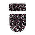 thumbnail image 5 of HELLHERO Dot Pattern Christmas Bathroom Set Toilet Seat Cover Set 2-Piece Fashion Easter for Indoor Home, Adjustable, 5 of 8