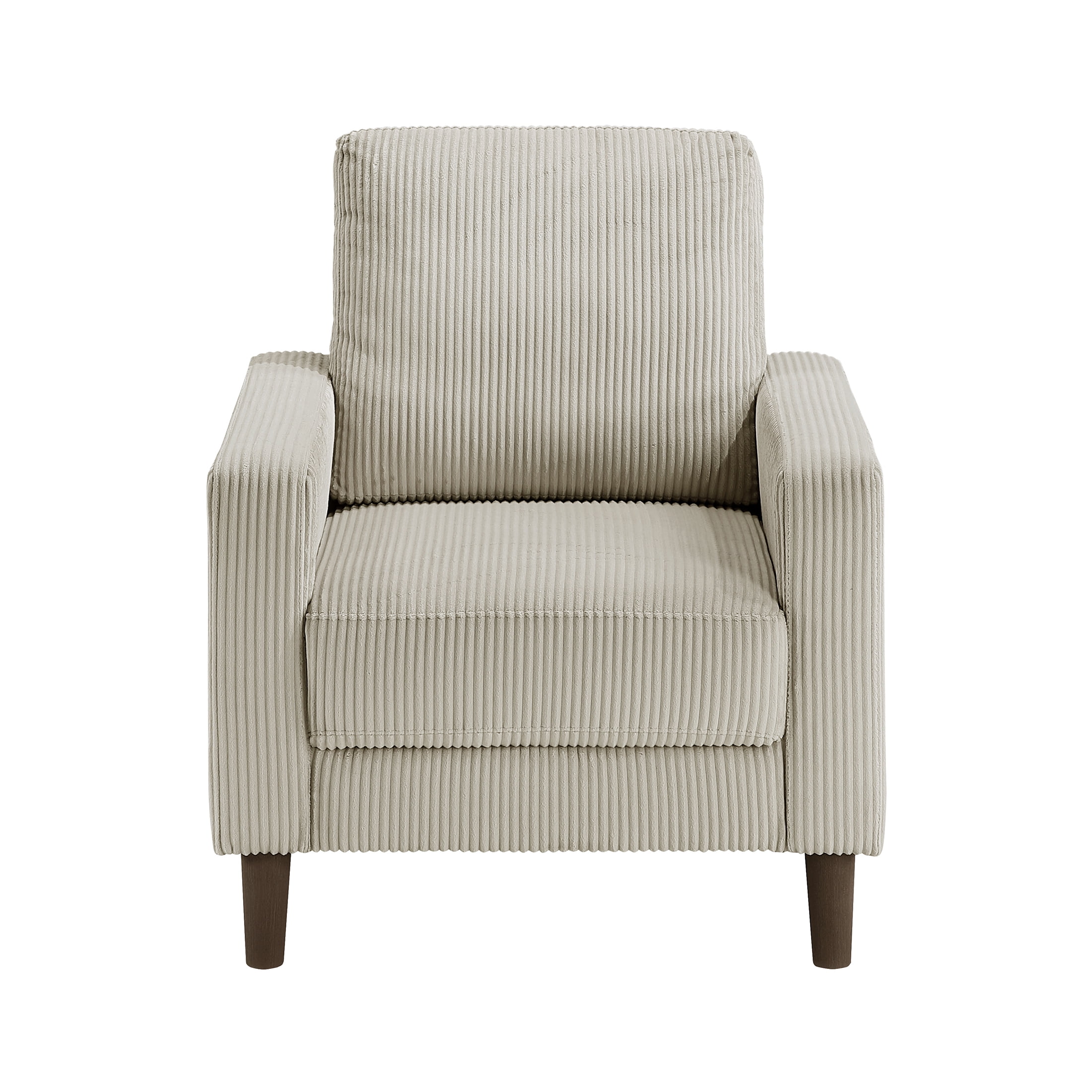 OakvillePark Mapleholt Corduroy Chair, Taupe