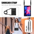 thumbnail image 6 of XYX Case for Lenovo Tab P11 Plus/Tab P11 11.0 inch Released 2021 with 360 Degree Rotating, Hand Strap, Shoulder Strap, Black, 6 of 7