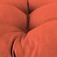 thumbnail image 5 of Jordan Manufacturing Sunbrella 44" x 18" Canvas Melon Solid Rectangular Tufted Contoured Outdoor Wicker Settee Bench Cushion, 5 of 9