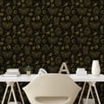 thumbnail image 2 of Ambesonne Bohemian Peel & Stick Wallpaper for Home, Butterfly Crystal Bottle, 13"x36", Camel and Charcoal Grey, 2 of 5