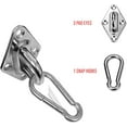 thumbnail image 3 of Sunrise Sun Shade Sail Hardware Kit for Triangle Sun Shade Sail Installation with 8 inches Turnbuckles, Stainless Steel, Set of 5 B, 3 of 5