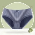 thumbnail image 1 of [Doly] Japonés Sin Costuras Grafeno Bragas Mujeres Cuadros Encaje Mediados Cintura Antibacteriana Chica Calzoncillospangjing, 1 of 4