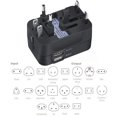 thumbnail image 3 of Universal Global All-in-one Mobile Phone Charger Travel Wall AC Power Plug Adapter, 3 of 5