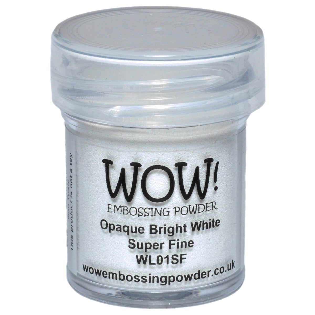WOW! Embossing Powder Super Fine 15mlOpaque Bright White