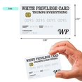 thumbnail image 2 of 200 Piezas de Tarjeta Privilegio Juegos de Tarjetas de CréDito Trumps Everything, Tarjeta de InsercióN de Billetera Tarjeta RomáNtica Regalos de Empresa, 2 of 5