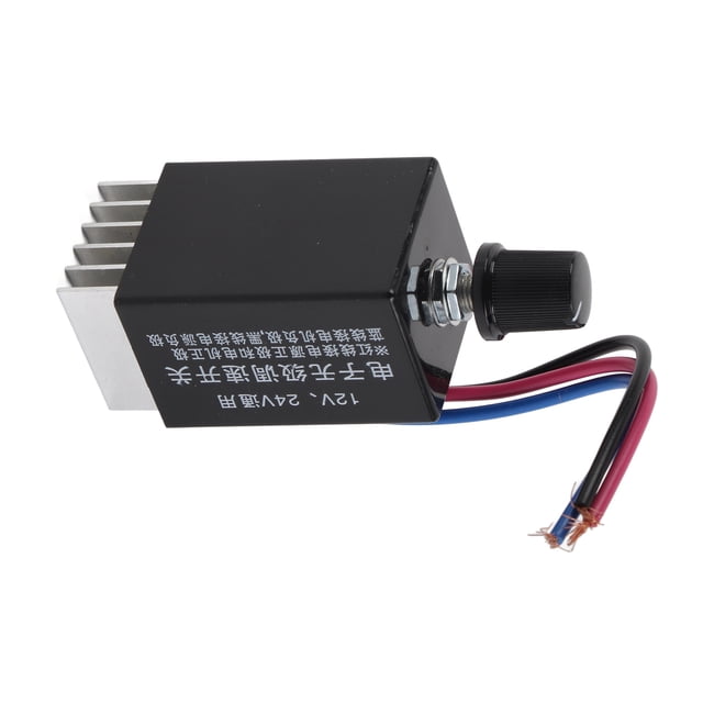Voltage Regulator,Switching Reostat Adjuster Controls,Universal DC 12V24V Motor Speed Controller Switch For Car Truck Fan Heater Control