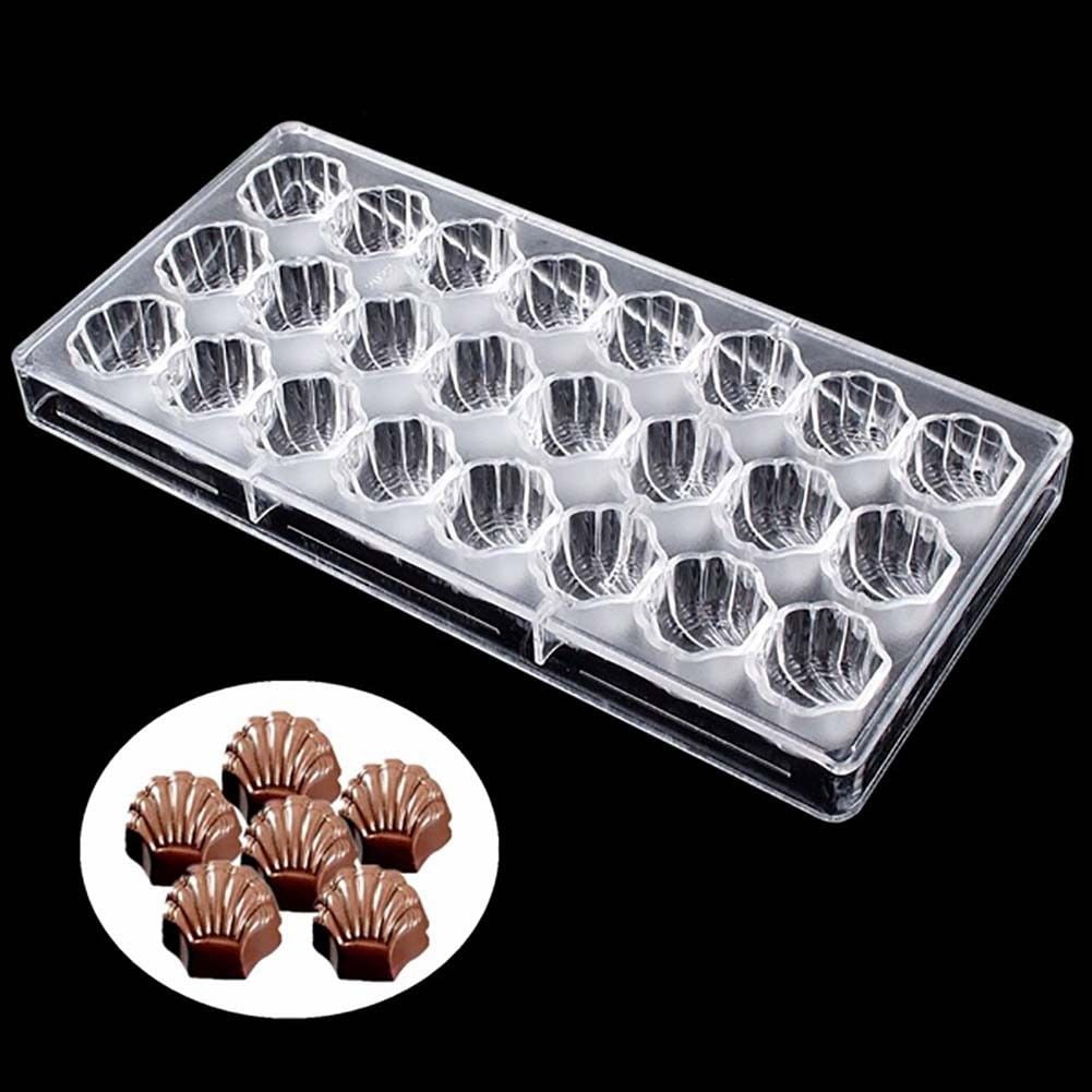 Square Water Drops Chocolate Mold Shaped Polycarbonate Chocolate Mold 3D Candy  Mold 
