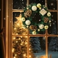 thumbnail image 6 of Twfbrm Artificial Christmas Wreath for Front Door Xmas Red Berry Wreath with Pine Needles Pine Cones Eucalyptus Leaves Christmas Hanging Decorations for Wall Outdoor Home Window Decor, 6 of 6