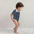 thumbnail image 5 of Rocae Merry Christmas Winter Leaves Snowflakes for Baby Climbing Clothes Soft Baby Romper for Active Infants Comfortable and Breathable Crawling Jumpsuit Unisex Baby Outfit 3 Months, 5 of 8