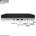thumbnail image 5 of Pre-Owned HP 800 G4 Mini Desktop Intel i5-8500T UP to 3.50GHz 32GB DDR4 New 1TB NVMe SSD Built-in Wi-Fi BT Dual Monitor Support Wireless Keyboard and Mouse Win11 Pro, 5 of 5