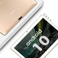 thumbnail image 4 of Tablet TOSCIDO 10 inch, 4GB RAM 64GB Storage, Octa-Core 1.6GHz Processor, Android 10.0, 5000mAh, Type C, GPS/WiFi/Bluetooth4.2, Keyboard/Mouse/Tablet Cover Include, Gold, 4 of 7