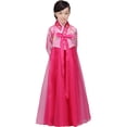 thumbnail image 2 of Skymirror - Vestido Hanbok clásico tradicional coreano de manga larga para niñas pequeñas, disfraz de Cosplay para mujer, disfraz de baile de boda en el Palacio de Corea, 2 of 2