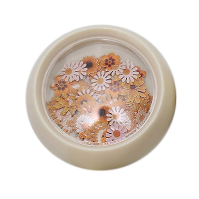 Flower Decor for Nail Art Flowers Shape Sticker Nail Decoration Sticker