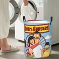 thumbnail image 7 of Bob'S Burgers Large Laundry Hamper Collapsible Laundry Basket With Handles, Tall Storage Basket For Blanket, Toys, Dirty Clothes In Living Room, Bedroom, Bathroom, Nursery, 7 of 7