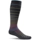 thumbnail image 1 of Calcetín de compresión Sockwell Circulator Black Stripe para mujer, 1 of 3