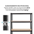 thumbnail image 4 of Rack Estante Metalico Organizador Anaquel Mueble 5 Niveles, 4 of 5
