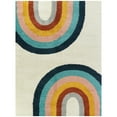 thumbnail image 2 of Double Rainbow Kids Area Rug, 2 of 5