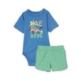 Garanimals Baby Boy Mix and Match Outfit KidPack, 8Piece, Sizes 024