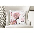 thumbnail image 4 of Ambesonne Summer Throw Pillow Cover 2 Pack, Butterflies Blossoms, 20", Multicolor, 4 of 6