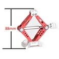 thumbnail image 3 of HEANUJJ 1 Pce Cric de Voiture Rc en Métal Rouge pour Modèle d'Escalade 1 10 avec Poignée Portable et Design Réaliste, 3 of 8