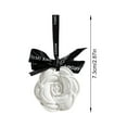 thumbnail image 3 of Long Lasting Breathable Gypsum Car Fragrances Tablet Floral Camellia Pattern Safe Suitable For Children And Pet, 3 of 9