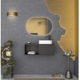 thumbnail image 1 of Mueble de Baño Premium: Gabinete Negro Mate + Lavabo Cerámico Moderno 102495, 1 of 4
