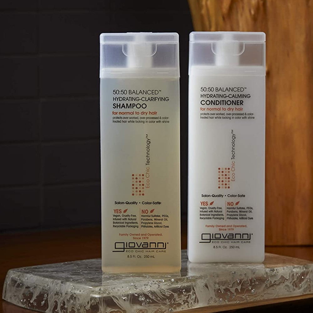 Giovanni 50:50 Balanced Hydrating Clarifying Shampoo - 24 oz