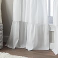 thumbnail image 4 of Panel de cortina Curtainworks con volantes, 100% poliéster, 4 of 6