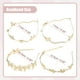 thumbnail image 5 of 4 Pcs Diademas de Metal de Aleación en Forma de Mariposa, Tono Dorado, 4.92", 5 of 7