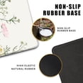 thumbnail image 5 of White Wildflower Desk Pad Hand Drawn Gaming Floral Mouse Pad Large Mouse Pad for Desk Computer Pc Laptop Office Decor for Women, Anime Mouse Keyboard Pad Stitched Edges (31.5x11.8 in), 5 of 6