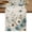 Light Apricot, variant on Farmhouse Teal Tulips Table Runner 36 Inches Long, Kitchen Dining Table Decoration, Blue Grey Butterflies Retro Floral Coffee Tablerunner Dress Scarves Farmhouse Décor for Party, Holiday, 13 x 36