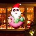 thumbnail image 7 of Christmas Inflatable Santa Claus 5.3FT Pink Santa Inflatable Decoration Built-in LED Lights Christmas Blow Up Santa Decorations Xmas Holiday Yard Lawn Party Garden Outdoor Decor, 7 of 7