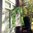 thumbnail image 2 of Carolines Treasures CK1787CHF Shamrocks Siberian Husky Flag Canvas House Size  Large multicolor, 2 of 4