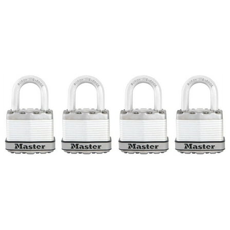 Master Lock M1XQHC 1-3/4" Magnum® Padlock 4 Count
