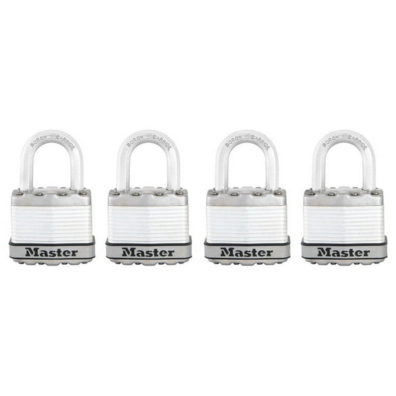 Master Lock M1XQHC 1-3/4" Magnum® Padlock 4 Count