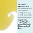 thumbnail image 3 of Organic Extra Virgin Olive Oil for Cooking, 100% Pure Cold Pressed USDA Certified and Unfiltered, Bright, Fresh Autentic Flavor, Sourced from Small Organic Farmers in Greece, 16.9 fl oz, 3 of 5