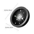 Garbage Disposal Splash Guard Collar Sink Baffle, Food Waste Disposer